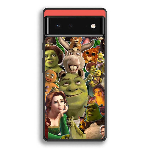 Shrek Characters Google Pixel 6 Case