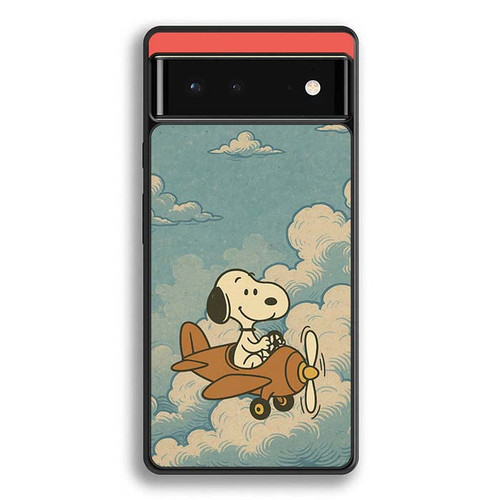 Snoopy Wings of a Hero Google Pixel 6 Case