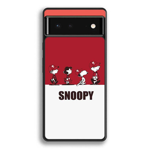 Snoopys Lineup Google Pixel 6 Case