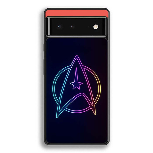Star Trek Neon Logo Google Pixel 6 Case