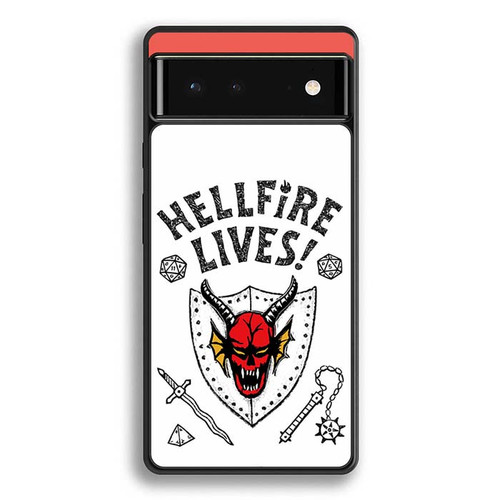 Stranger Things Hellfire Lives Google Pixel 6 Case