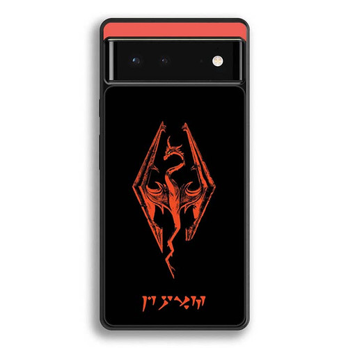 The Elder Scroll V Skyrim Dragons Breath Google Pixel 6 Case