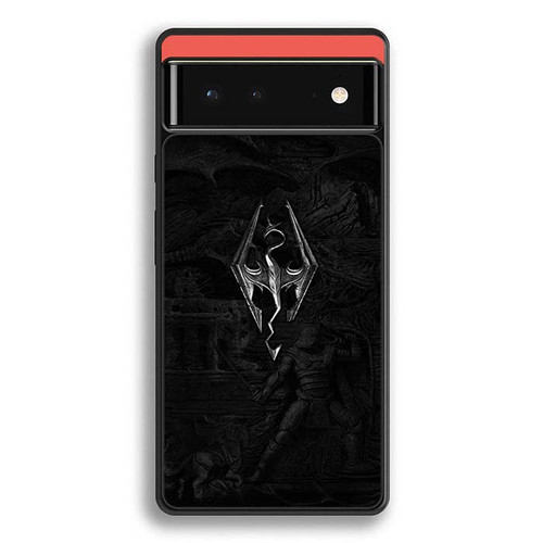 The Elder Scroll V Skyrim Logo Google Pixel 6 Case