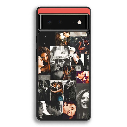 The Vampire Diaries Damon Elena Google Pixel 6 Case