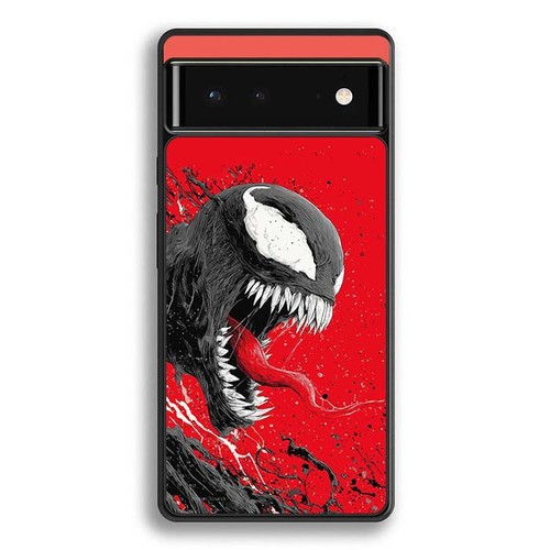 Venom Symbiote In Red Google Pixel 6 Case