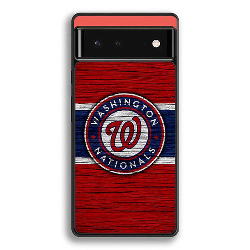 Washington Nationals Wooden Pattern Google Pixel 6 Case