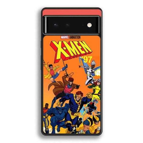 X Men 97 Characters in Action Google Pixel 6 Case