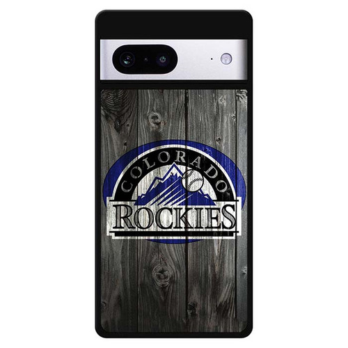 Colorado Rockies Wooden Pattern Google Pixel 7 Case