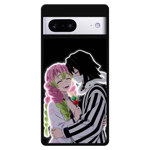 Demon Slayer Obanai Iguro and Mitsuri Kanroji Google Pixel 7 Case