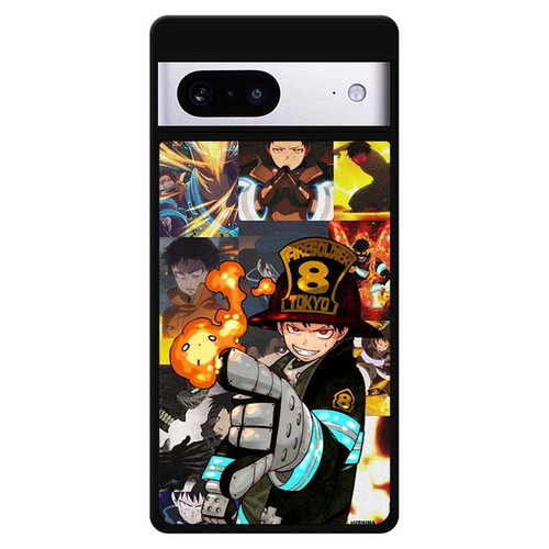 Fire Force Shinra Kusakabe Google Pixel 7 Case