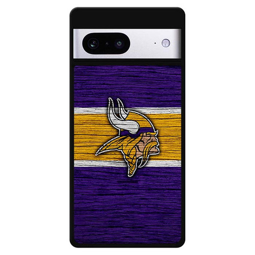 Minnesota Vikings Wooden Pattern Google Pixel 7 Case