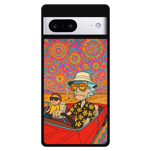 Rick and Morty Psychedelic Vibe Google Pixel 7 Case