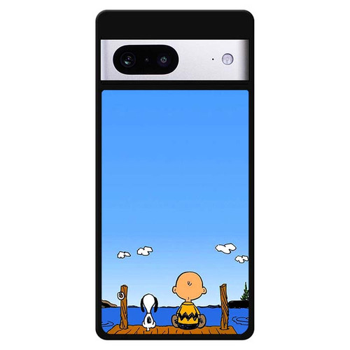 Snoopy and Charlie Brown Google Pixel 7 Case