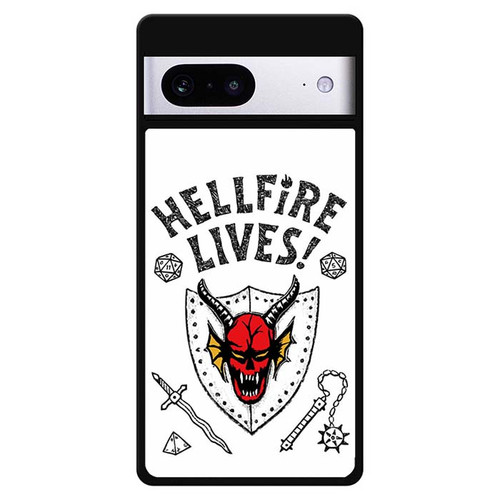 Stranger Things Hellfire Lives Google Pixel 7 Case