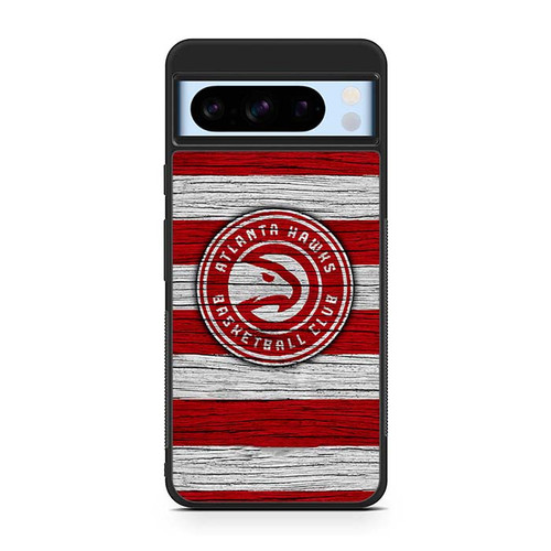 Atlanta Hawks Wooden Pattern Google Pixel 8 Case