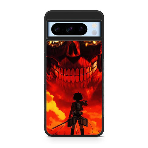 Attack on Titan Mikasa Vs Titan Google Pixel 8 Case