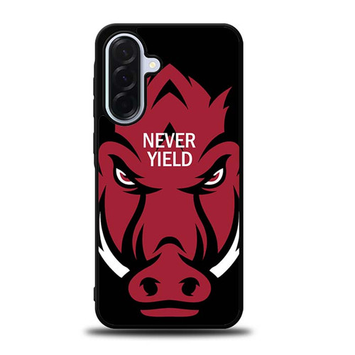 Arkansas Razorbacks Never Yield Samsung Galaxy A36 5G Case