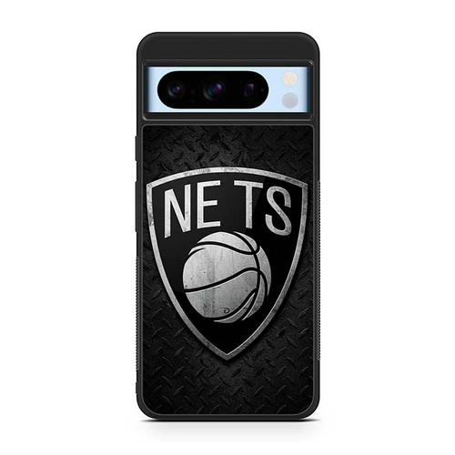 Brooklyn Nets Metal Pattern Google Pixel 8 Case