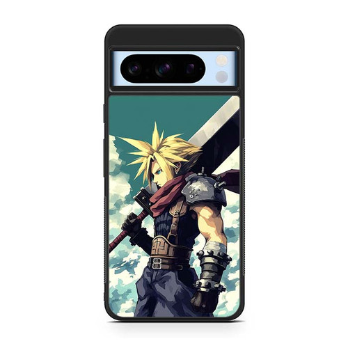 Cloud Strife Final Fantasy VII PS1 Google Pixel 8 Case