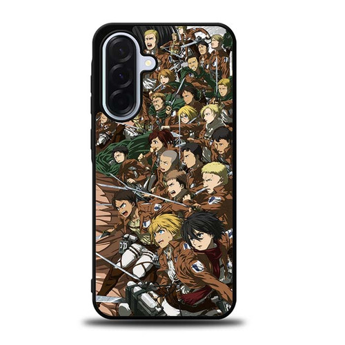 Attack on Titan All Characters Samsung Galaxy A36 5G Case