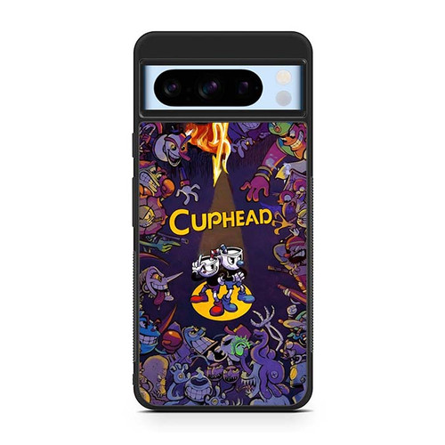 Cuphead and Mugman Inkwell Isle Google Pixel 8 Case