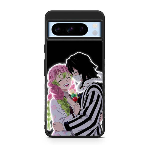 Demon Slayer Obanai Iguro and Mitsuri Kanroji Google Pixel 8 Case