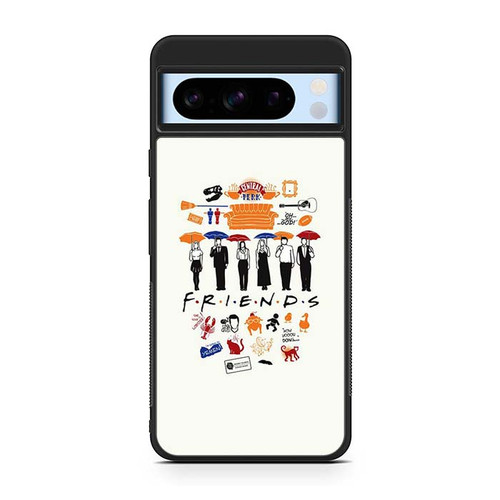 Friends Iconic Things Google Pixel 8 Case