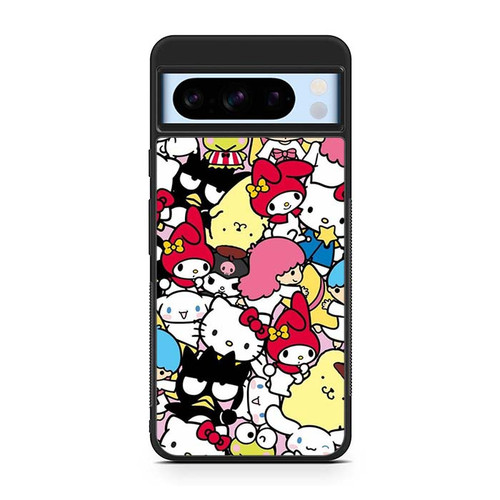 Hello Kitty and Friends collage Google Pixel 8 Case
