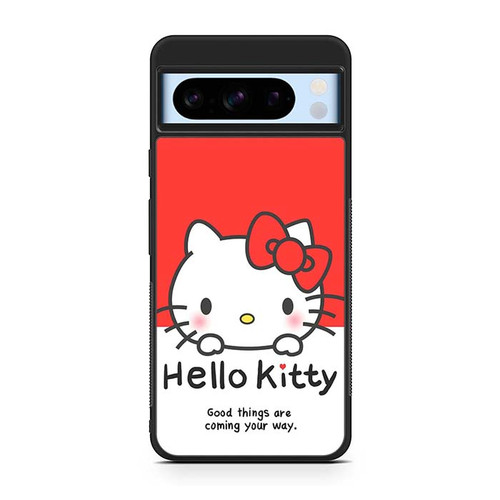 Hello Kitty Quotes Google Pixel 8 Case