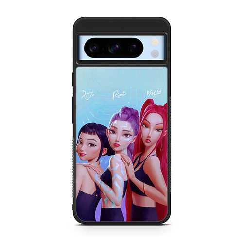 K Pop Demon Hunters Rumi Mira Zoey Google Pixel 8 Case