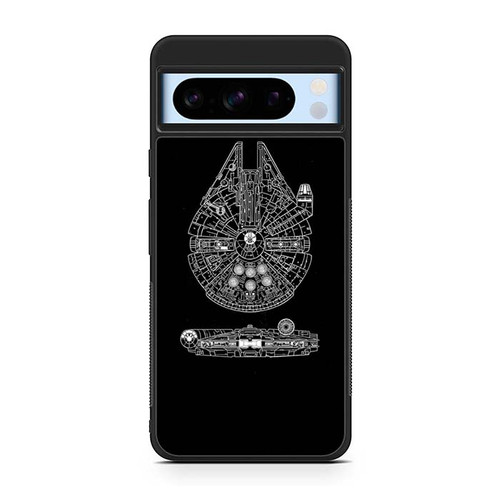 Millennium Falcon Star Wars Han Solo Google Pixel 8 Case