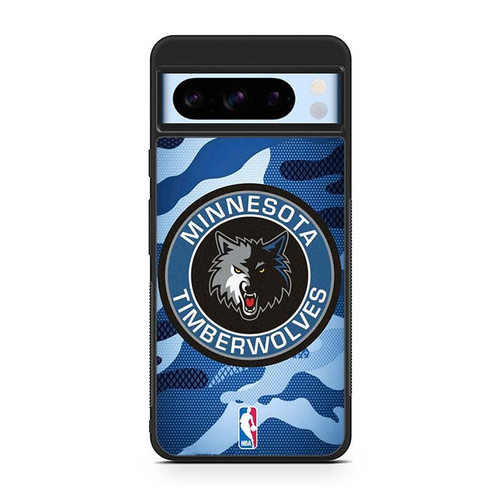 Minnesota Timberwolves Camo Google Pixel 8 Case