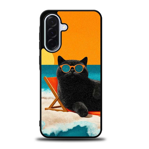 Chill Like a Cat Samsung Galaxy A36 5G Case