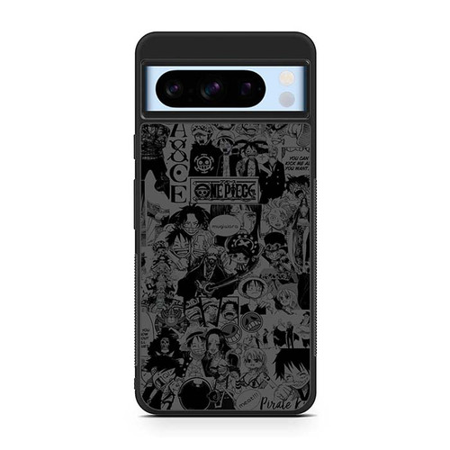 One Piece manga collage Google Pixel 8 Case