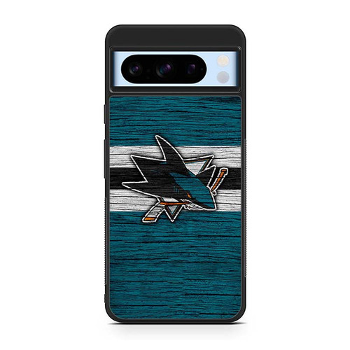 San Jose Sharks Wooden Pattern Google Pixel 8 Case