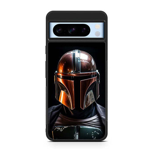 Star Wars Mandalorian Amber Beskar Google Pixel 8 Case