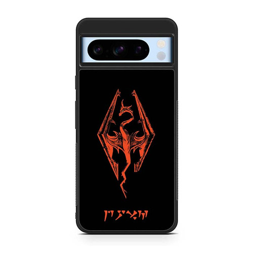 The Elder Scroll V Skyrim Dragons Breath Google Pixel 8 Case