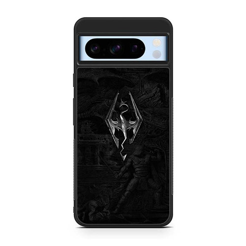 The Elder Scroll V Skyrim Logo Google Pixel 8 Case