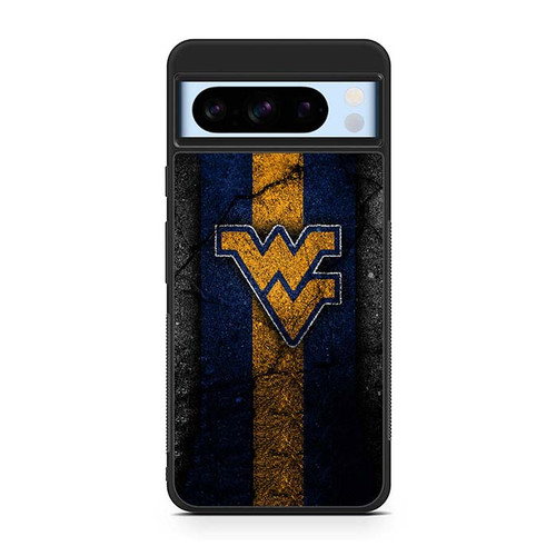 West Virginia Mountaineers Asphalt Texture Google Pixel 8 Case