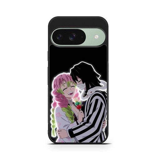 Demon Slayer Obanai Iguro and Mitsuri Kanroji Google Pixel 9 Case
