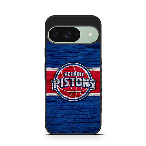Detroit Pistons Wooden Pattern 02 Google Pixel 9 Case