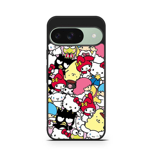 Hello Kitty and Friends collage Google Pixel 9 Case
