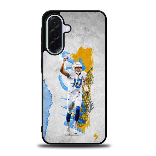 Justin Herbert Los Angeles Chargers Samsung Galaxy A36 5G Case