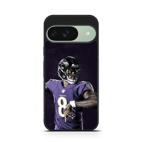 Lamar Jackson Baltimore Ravens 01 Google Pixel 9 Case