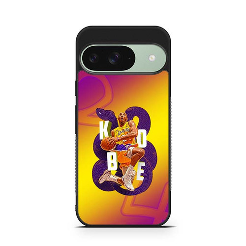 Los Angeles Lakers Kobe Bryant Black Mamba Google Pixel 9 Case