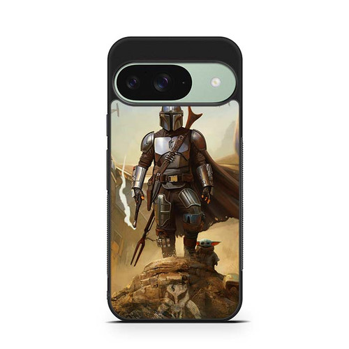 Mandalorian Battle Field Google Pixel 9 Case