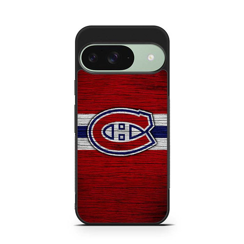 Montreal Canadiens Wooden Pattern Google Pixel 9 Case