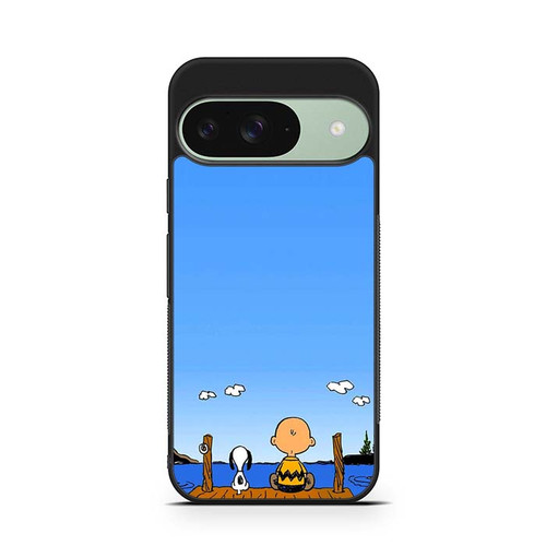 Snoopy and Charlie Brown Google Pixel 9 Case