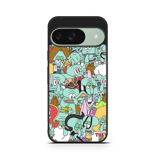 SpongeBob Series Squidward Fever Google Pixel 9 Case