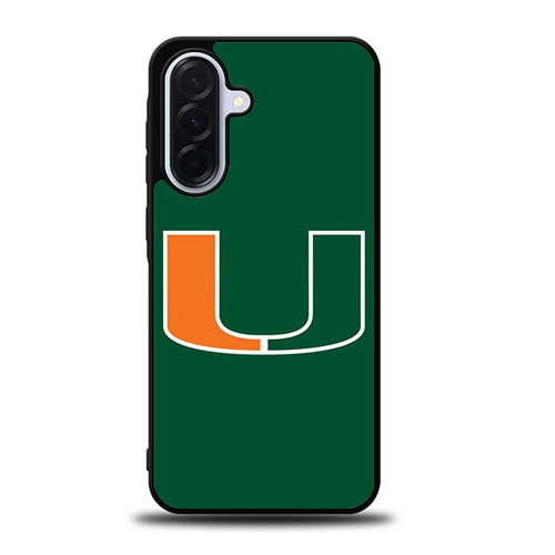 Miami Hurricanes 01 Samsung Galaxy A36 5G Case